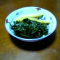 お蘭's cooksnap of when they made 破竹とわかめの辛子酢味噌添え.