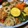 しゅんのま's cooksnap of when they made 野菜沢山☆簡単大戸屋風の鶏肉の甘酢あん.