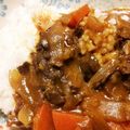 のぶ代's cooksnap of when they made 圧力鍋でビーフカレー♪.