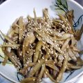 めけてー's cooksnap of when they made 基本のきんぴらごぼう.