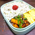 ♪珠香♪'s cooksnap of when they made 低糖≠かぼちゃとピーマン生椎茸の胡麻炒め.