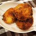 けんたとみなみの母☆'s cooksnap of when they made 親芋のサクサク!クリーミー♡コロッケ.