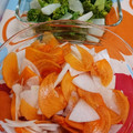 うさくま☆'s cooksnap of when they made 子供が大好き！大根と柿のサラダ.