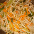 くっちゃびんぞう's cooksnap of when they made 青梗菜とにんじん、エノキのバター麺つゆ.