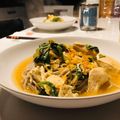 Maruchina's cooksnap of when they made 鶏と小松菜の味噌つけそば.