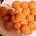 yangcafe's cooksnap of when they made 子供喜ぶ☆コロコロチキンボール.