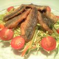 makkocafe's cooksnap of when they made ✿春野菜と鯵の唐揚げサラダ✿.