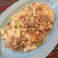 tikariri's cooksnap of when they made 焼肉のたれで簡単！焼き肉チャーハン.