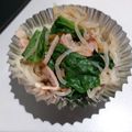 airi777's cooksnap of when they made お弁当、あと1品に！青物と白滝の炒め物♪.