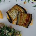 melmarilyn's cooksnap of when they made さっと1品＊焼き茄子と柿のミルフィーユ.