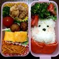 じぇいぱぱ's cooksnap of when they made すみっコぐらしキャラ弁♪春待つしろくま.