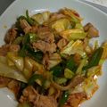 M130018's cooksnap of when they made 豚肉とピーマンの食べるラー油炒め.