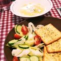 あゆまんま♪'s cooksnap of when they made レモンでさっぱり☆きゅうりレタスサラダ♡.