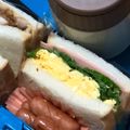 junkie_t's cooksnap of when they made たまごサンド簡単チョイ足しでコンビニ風.