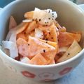 サムライピンク☆'s cooksnap of when they made 大根と柿de超簡単美味しいサラダ.