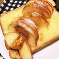 クックR3L4BG☆'s cooksnap of when they made アップルシナモントースト.