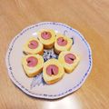 take♪aki♪'s cooksnap of when they made *ハートウインナーの卵焼き*.