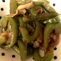 satorachan's cooksnap of when they made 中国人直伝!ピーマンと豚バラの青椒肉絲.