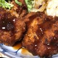 o0frail0o's cooksnap of when they made 豚こまでジューシーとんかつ♪お弁当にも！.