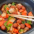 かぉP's cooksnap of when they made レトルトミートボールで本格酢豚風！.