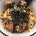 まいうぅ's cooksnap of when they made 簡単リメイク唐揚げ親子丼.