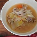 sakiabc's cooksnap of when they made 我が家の簡単豚汁.