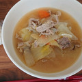 sakiabc's cooksnap of when they made 我が家の簡単豚汁.