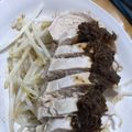やーしー's cooksnap of when they made 糖質制限！鶏ハム風☆わさびおかか醤油.