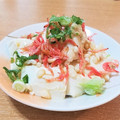 ヒソカ★ナニカ's cooksnap of when they made ＊揚げ玉と桜エビの冷や奴♪＊.