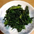 petokko's cooksnap of when they made やみつき！ほうれん草と春菊の胡麻和え.