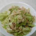毎日しょっぱい亭's cooksnap of when they made キャベツと塩コンブ、ツナ缶の和えもの.