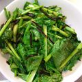 ゆりYO船長's cooksnap of when they made カブの葉の塩昆布和え.