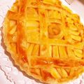 ももの❁'s cooksnap of when they made 煮りんごカスタードアップルパイ!!.