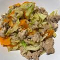 れいころー's cooksnap of when they made 豚とキャベツのごまみそ炒め.