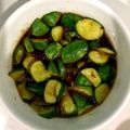 Phamvandon's cooksnap of when they made ピリ辛きゅうり炒めの甘酢漬け.