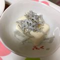 みりん調味料's cooksnap of when they made 冷や奴 しらす乗せ.