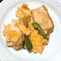 うさももぎ's cooksnap of when they made 簡単☆厚揚げと卵のオイマヨ炒め.