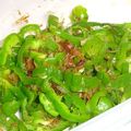 のんこ's cooksnap of when they made 簡単！レンジで1分！ピーマンお弁当おかず.