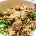 さゆとまみ's cooksnap of when they made さっぱり水菜の豚こま丼.