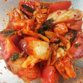 あたりめっこ's cooksnap of when they made キムチとトマトの中華風和え物.