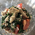 二ミたん's cooksnap of when they made ☆さば缶とトマトの簡単ごま和え☆.