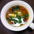 ひなたのねこやなぎ's cooksnap of when they made 豆腐とわかめのおろし煮.