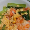 クックY7ITSY☆'s cooksnap of when they made エビと小松菜と卵の中華風炒め.
