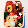 モコ816's cooksnap of when they made キャラ弁 娘のお弁当 アリエル.