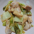 のんびりつくろう's cooksnap of when they made 白菜と鶏胸肉のマヨネーズ炒め☆.