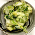 クックBYGY4C☆'s cooksnap of when they made 箸休めに - キャベツときゅうりの浅漬け.