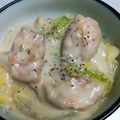 ちゃこちゃぁ's cooksnap of when they made 鶏肉と白菜のクリーム煮.