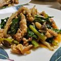 ｸﾏﾘｴ's cooksnap of when they made 豚肉とケールのオイスター炒め♬.