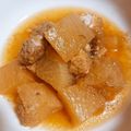 nana10nene's cooksnap of when they made 豚バラブロックと大根のりんごみぞれ煮.