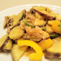イエローバード's cooksnap of when they made さつまいもと豚肉のみそ炒め.